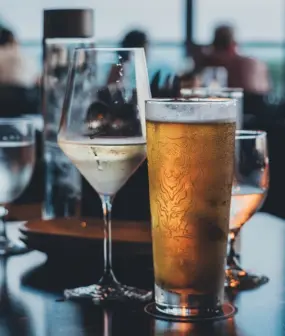 Selecció de begudes del Restaurant La Colònia